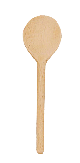 Houten pollepel
